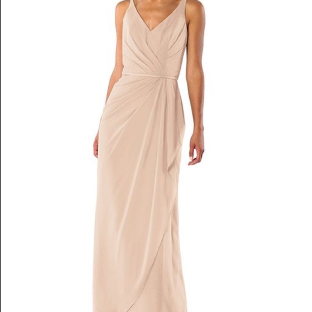 Blush Brideside Bridesmaid Dress